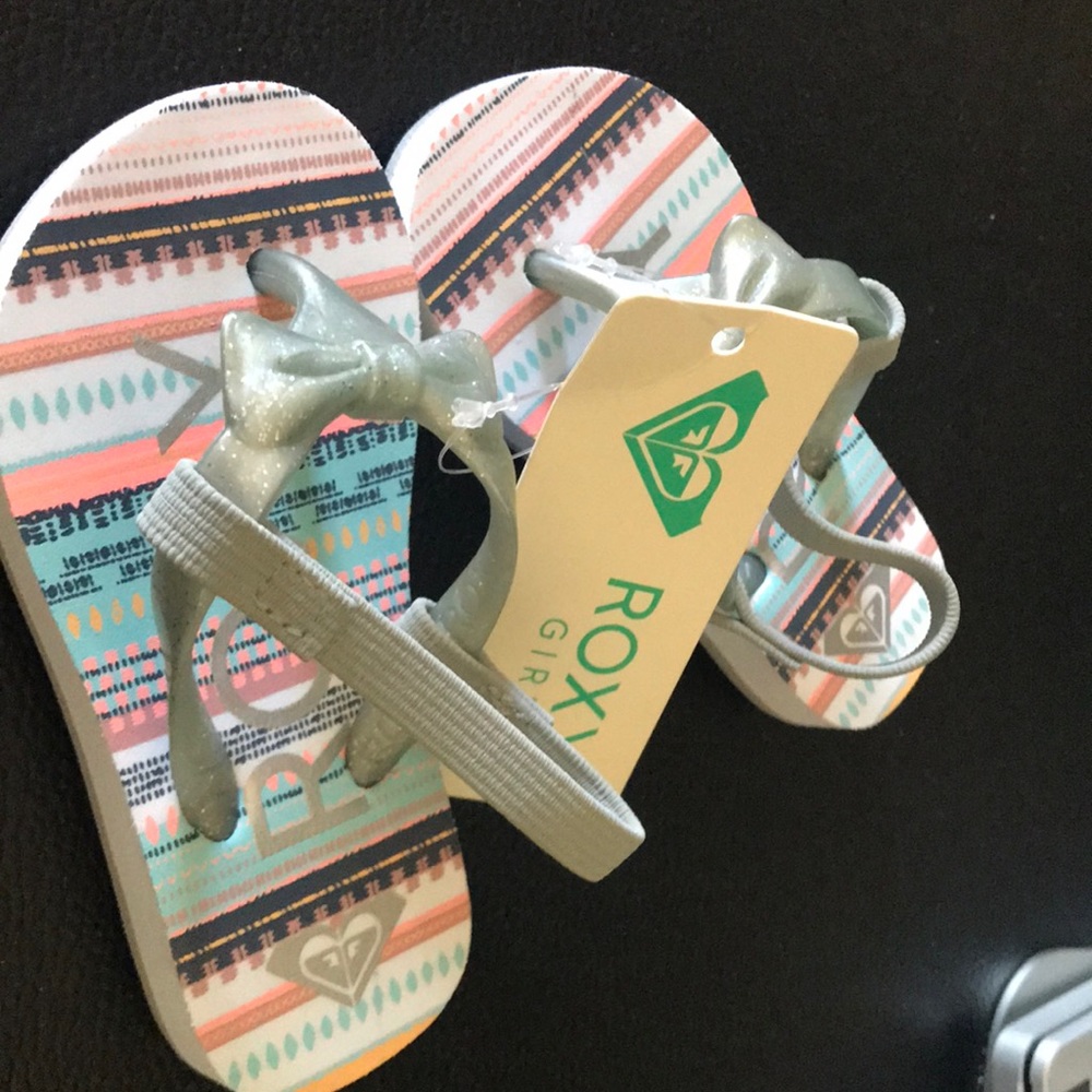NWT Roxy Girl Flip Flip